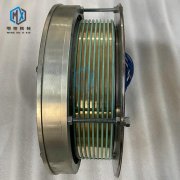 Conductive through-hole slip ring customized by